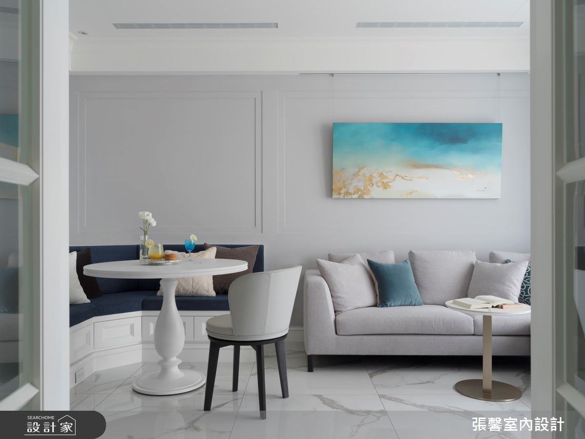 風格餐廳和姐妹來場與茶約會！精緻美式風超越坪數展現豪宅氣度