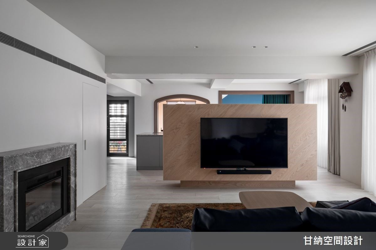 順應格局，創造更舒適的生活空間！混搭風中古屋以回字型動線，串聯美型...