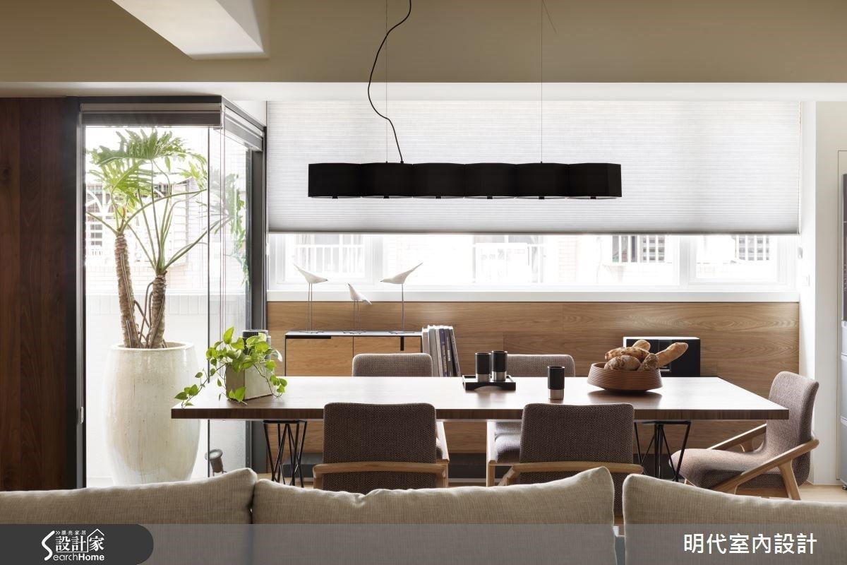 與陽光、綠意為伴，日光溫度為35坪老屋注入療癒休感