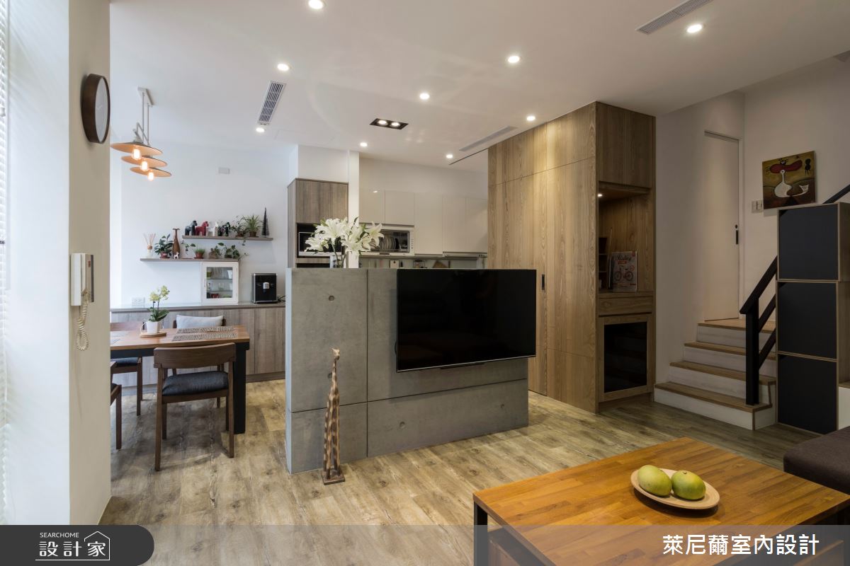 把日光找回來！拆解格局讓中古屋翻身木質感美宅