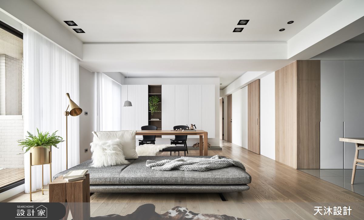 減法設計凸顯自然美感的現代美宅，留白創造更多元的生活方式