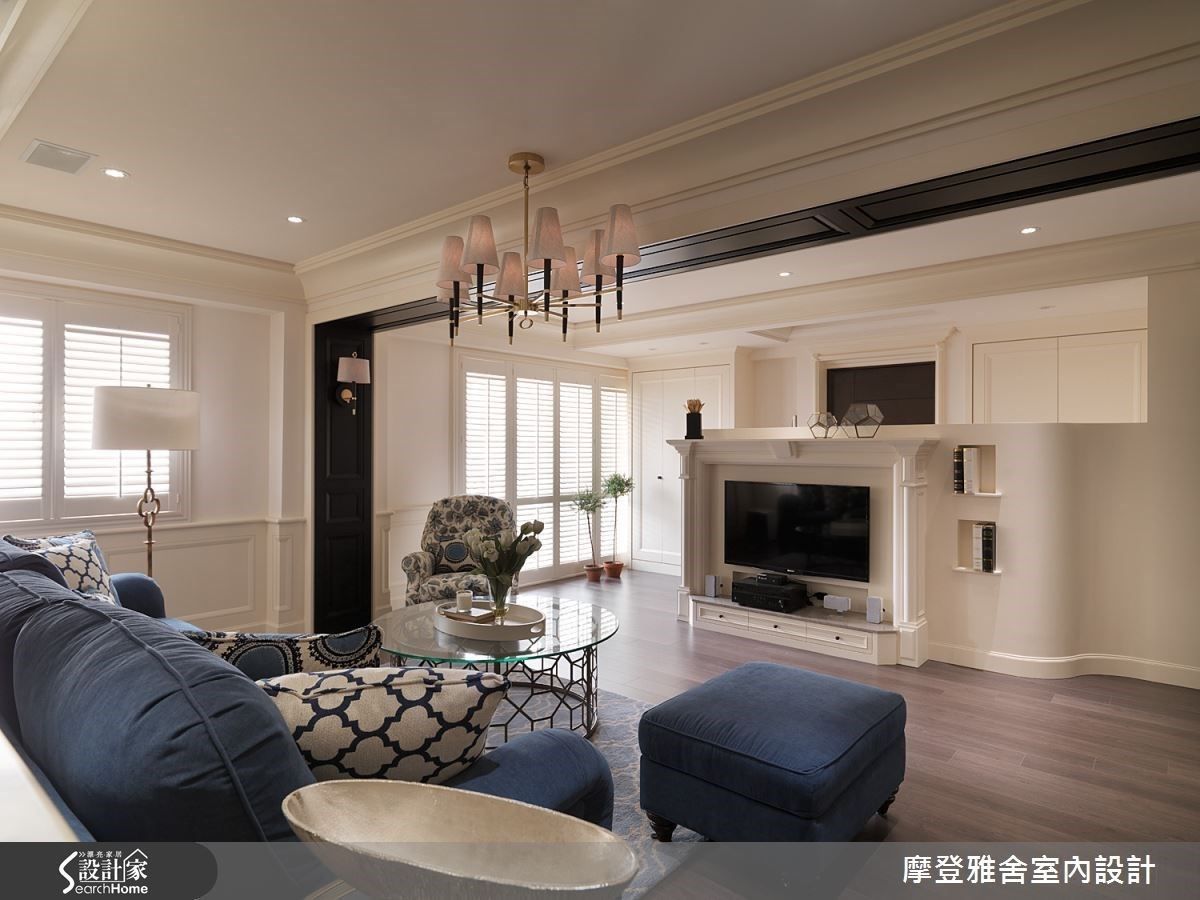 從裡到外吹起道地美式風！花磚小玄關、歐美大餐廚、馬卡龍臥室全擁有