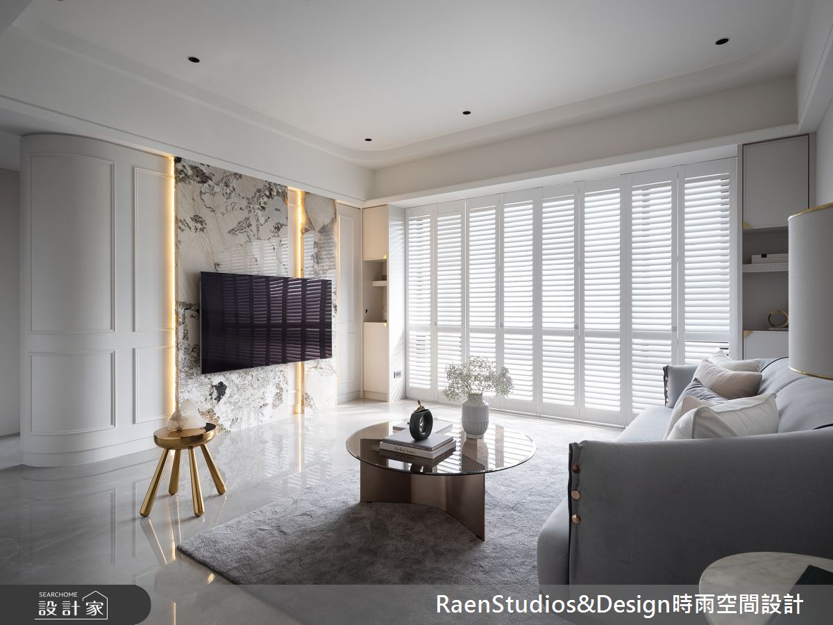 23坪老屋變身優雅精緻、擁天使之愛的法式現代居宅