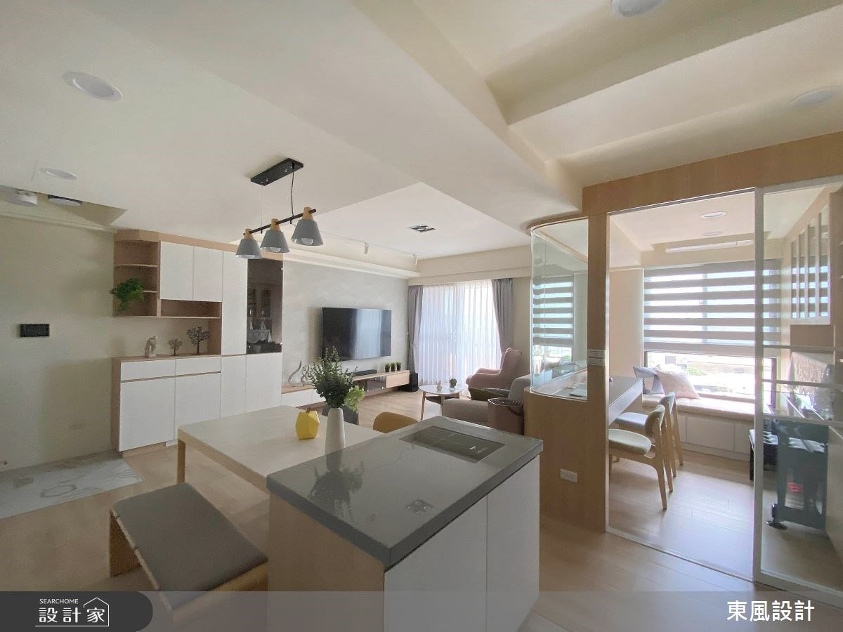 陽光與淺木調的完美比例，打造夢想中的舒適北歐居家！