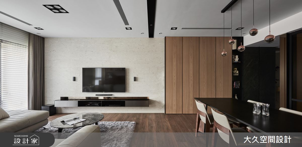 1＞2開放格局重塑居家，異材質建構日光美寓