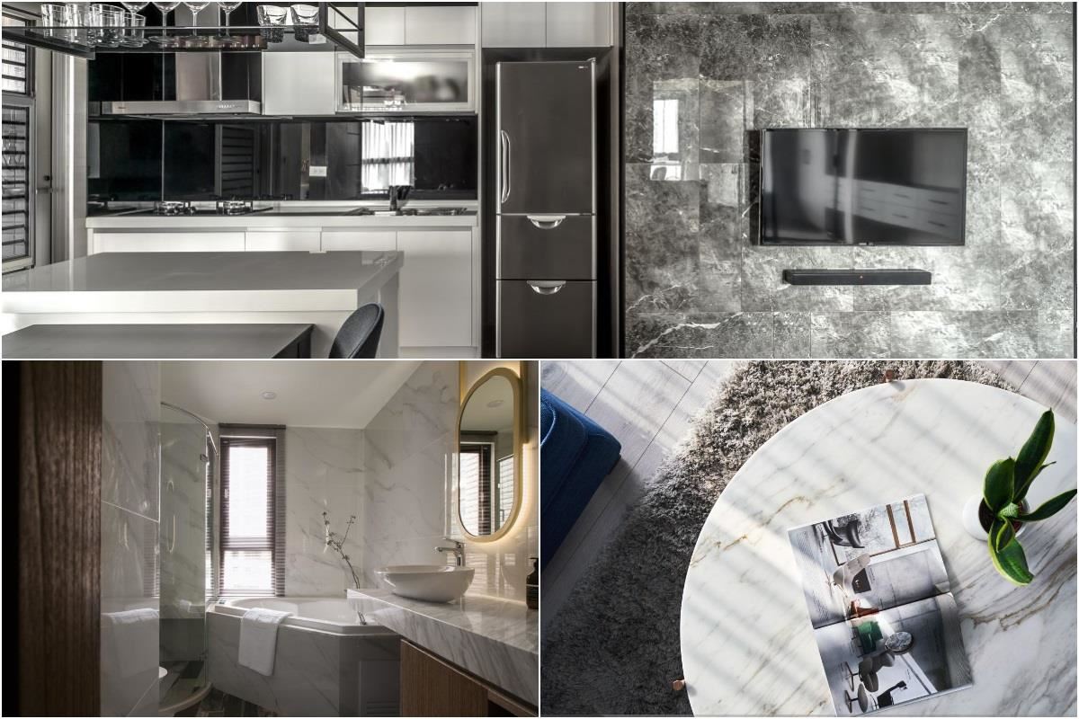 剛硬X細膩，在冷靜與熱情之間，大理石的居家運用實例