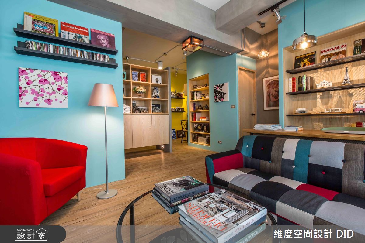 歡迎光臨 13 坪色塊小樂園！探索面面俱到的趣味混搭