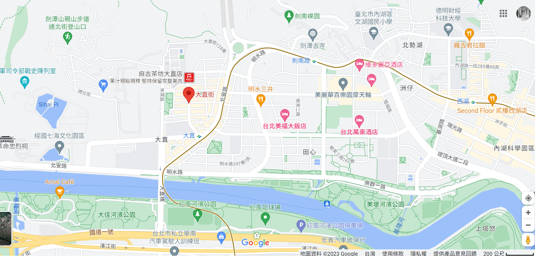 大直早期地圖曝！他見一片水田窪地：地基怎麼可能穩