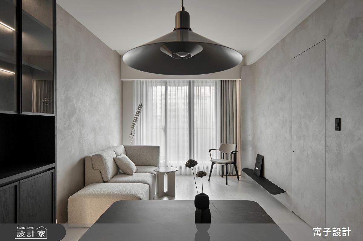 獨處時刻也精彩動人！20坪黑白灰北歐宅許你不一樣的生活藍圖