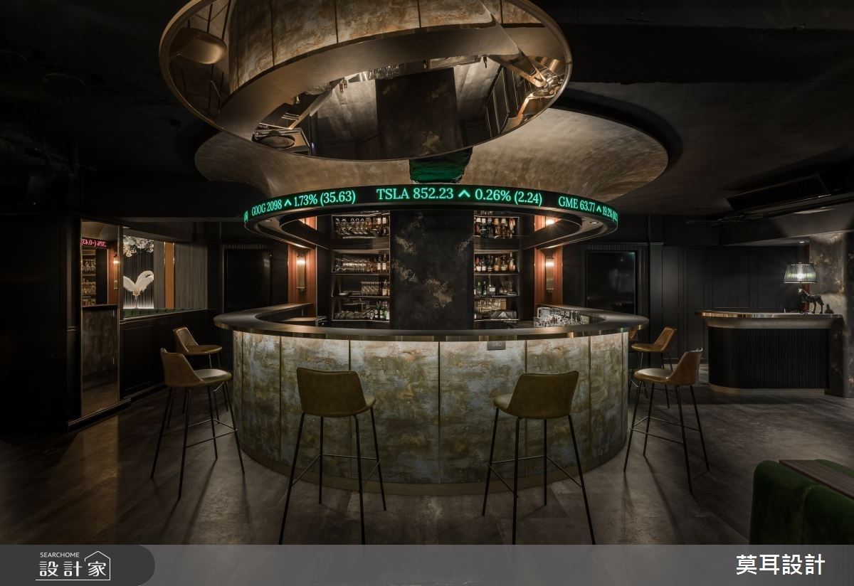 跑馬燈中島演繹新型餐酒俱樂部！英式古典混搭現代奢華，打造金融時尚交...