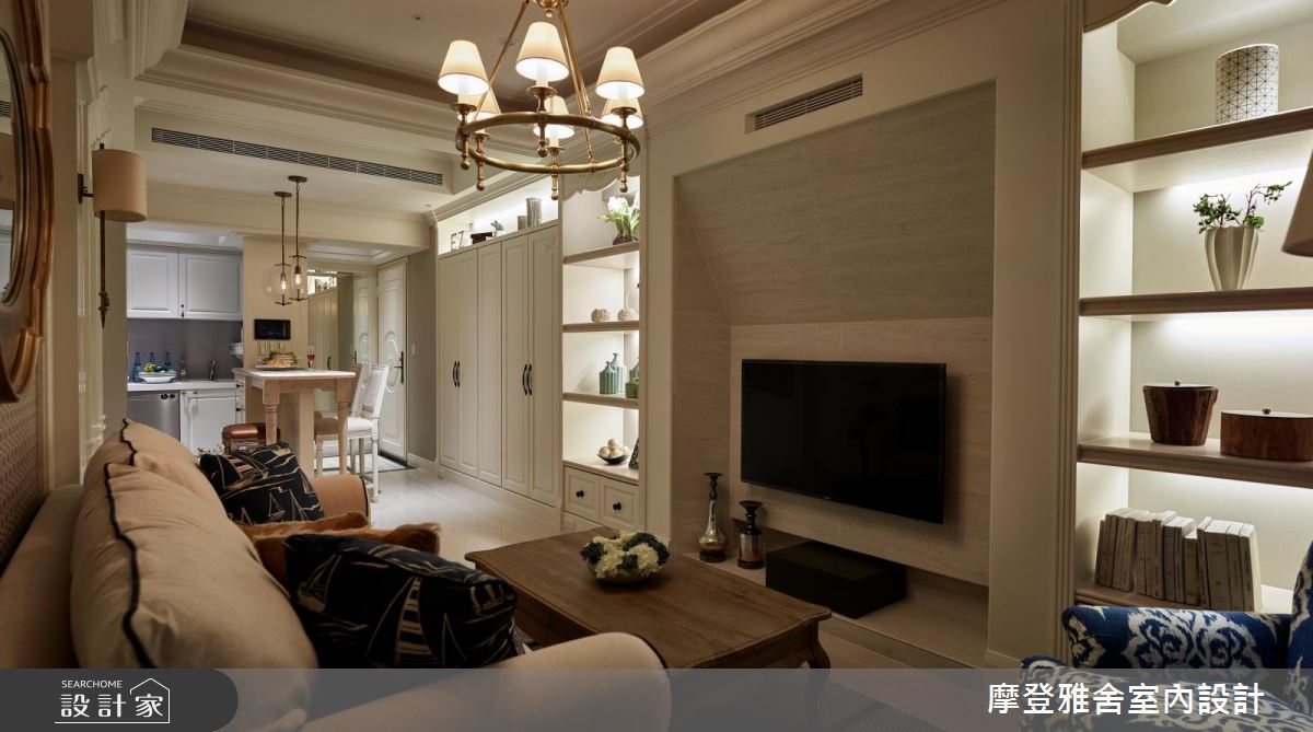 住四人，剛剛好！小家庭最愛的美式鄉村風設計