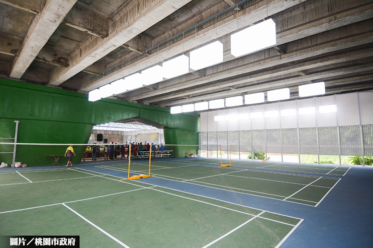 桃園龜山成功陸橋下空間變身 供民眾休憩