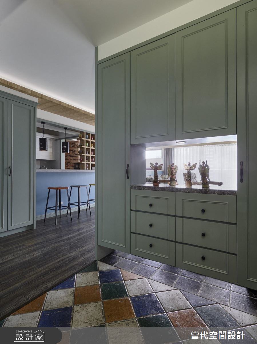 繽紛調色與滿點收納 編織一家三口的夢想宅居