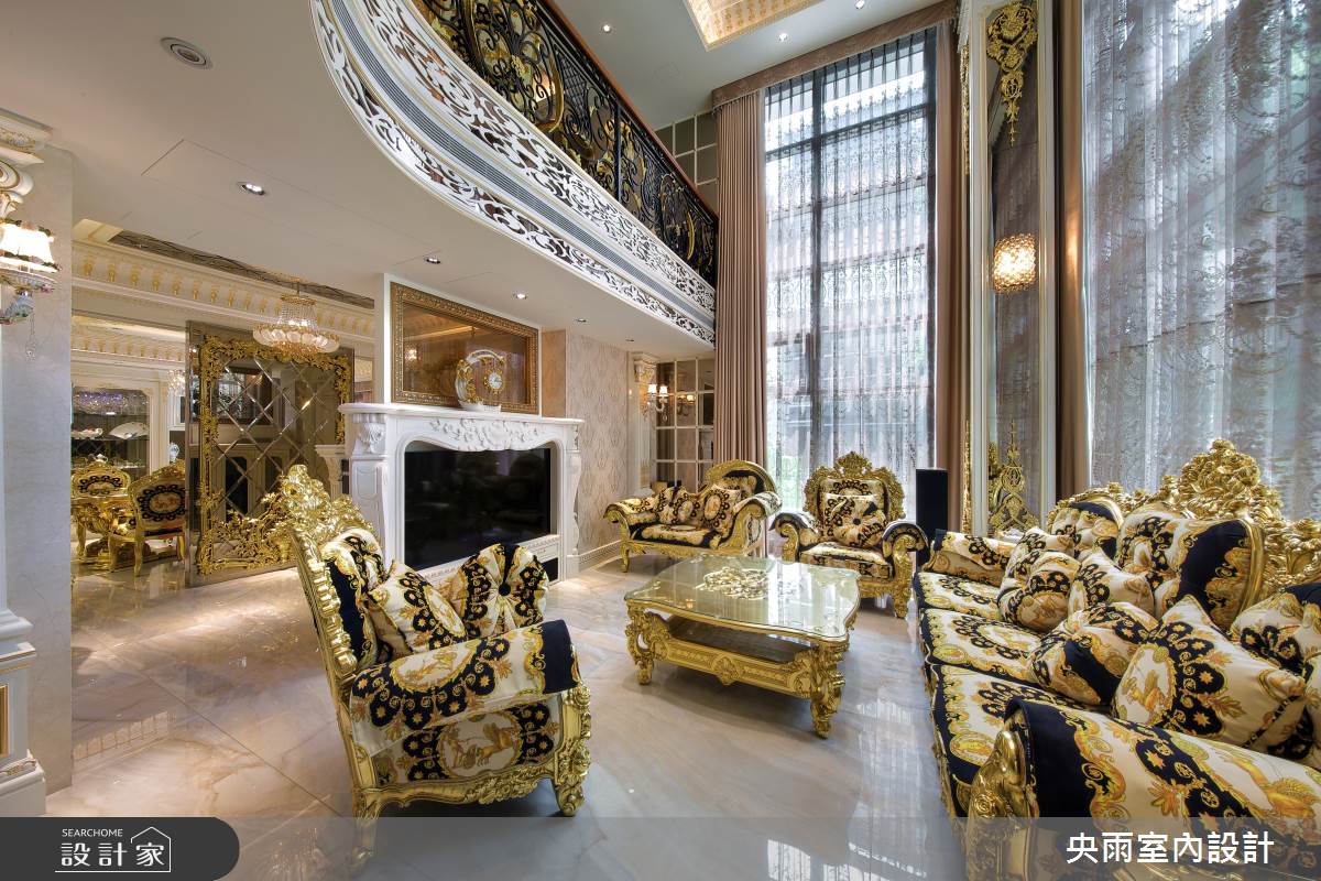 居宅奢華無極限! 逆泳spa池、馬賽克真人拼貼、金箔刻劃絕美歐式風格，媲...