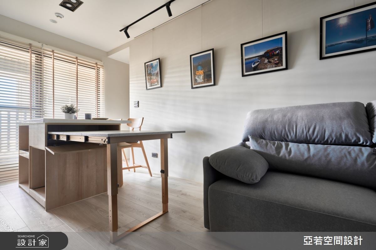 預售屋客變L型格局坪效解壓縮!實現15坪小宅三房兩廳日式北歐風日常