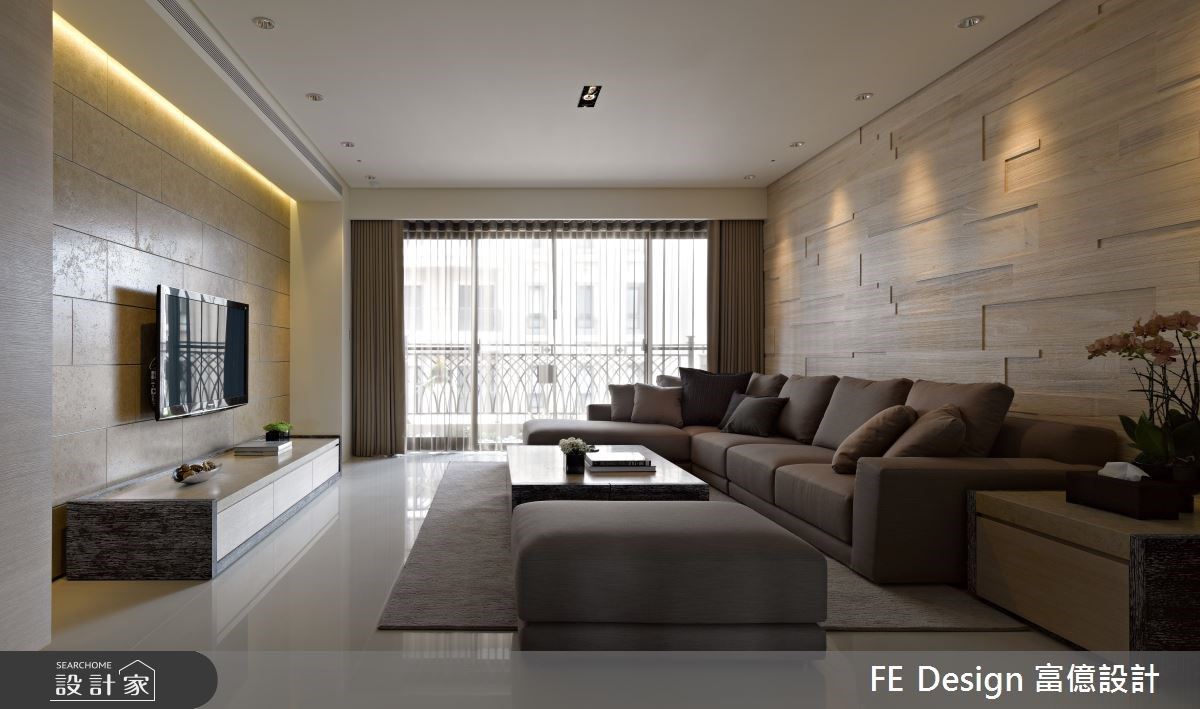 客餐廳比例對了，空間更大了！簡約風小豪宅化繁為簡、機能無限