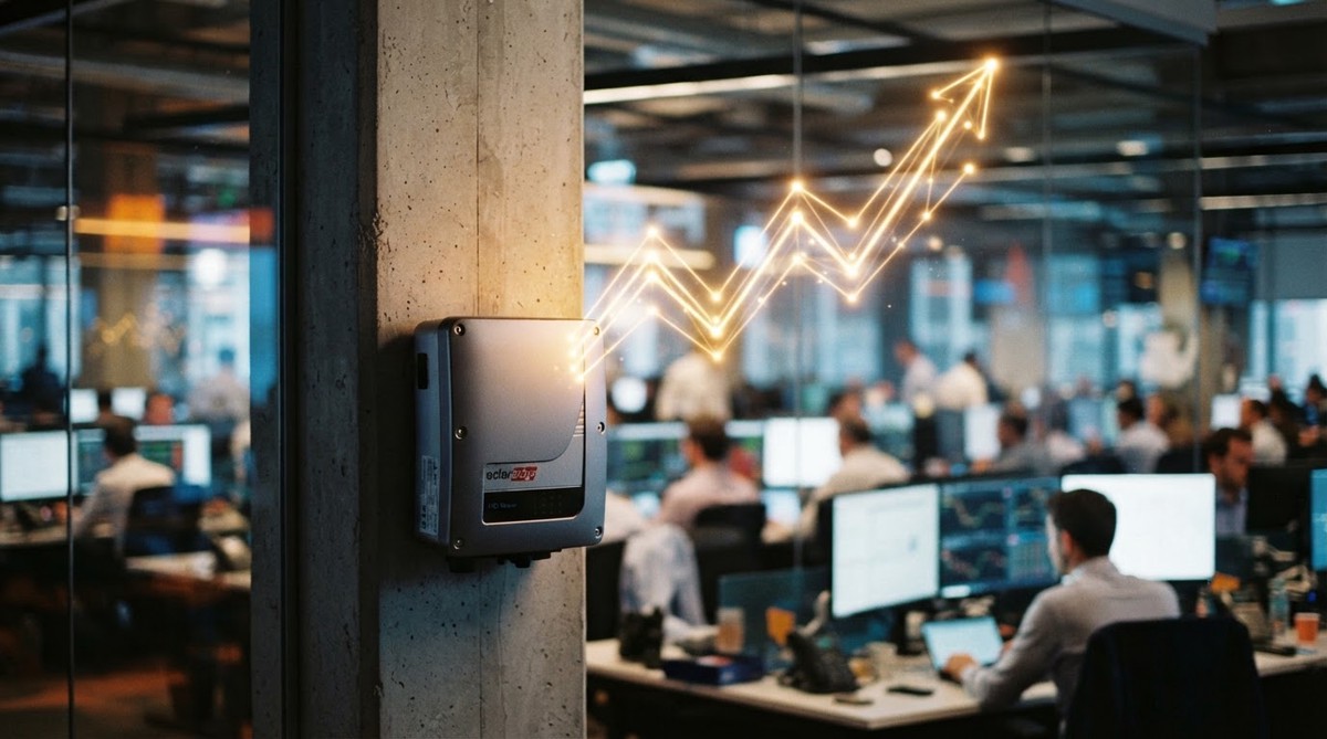 美新禁令帶動 SolarEdge 股價漲逾一成 瑞銀看好上調評級