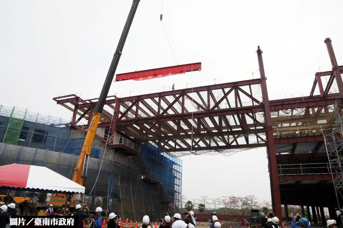 台南沙崙科學城 綠能科技示範場域上樑