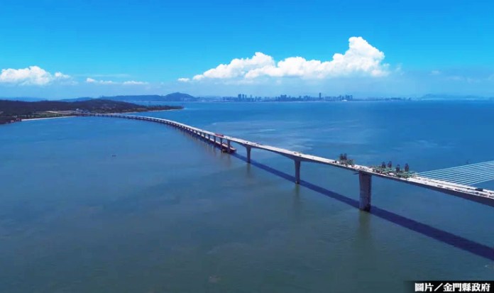 金門大橋攻克施工難題 10月底開放通車