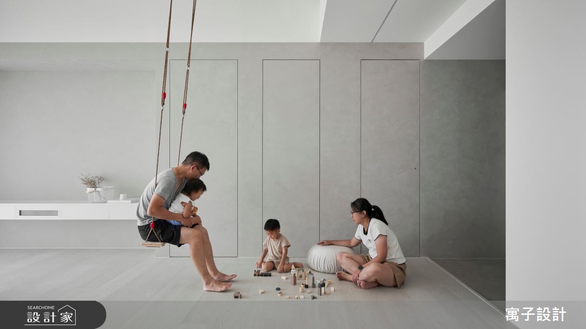 給孩子一個自由空間！北歐風融入童趣盪鞦韆讓不同年齡都能享受夢想好家