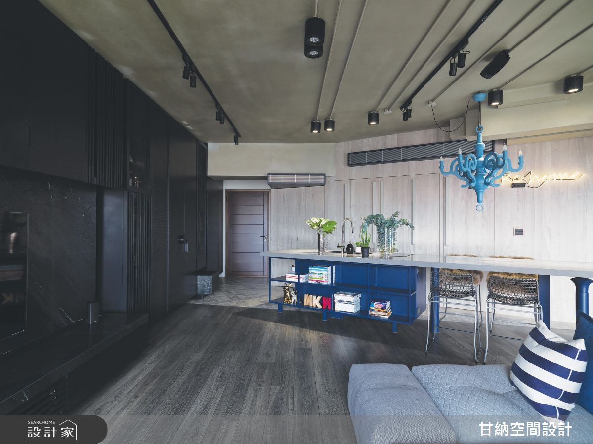 工業風 x 大收納 x 好採光  34坪空間一次完勝！
