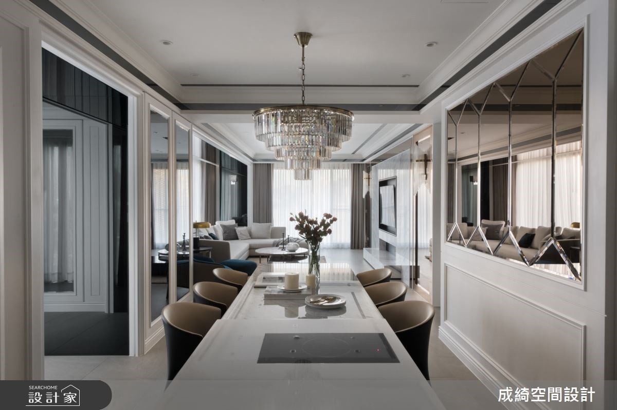 榮獲美國Muse Design Awards獎項！以優雅茶鏡，映照奢華風豪宅的輕奢光感