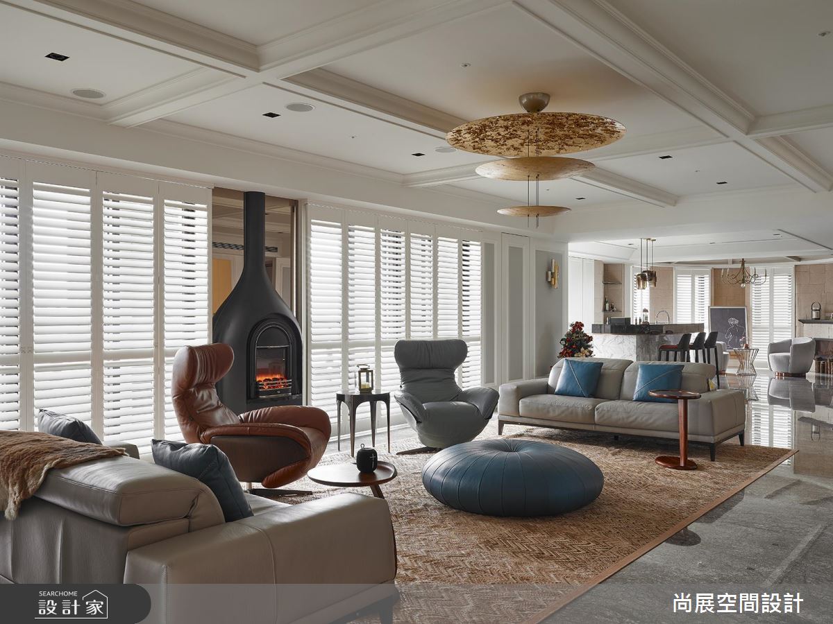 現代版大亨小傳！美式奢華風打造的宴會式新居家型態