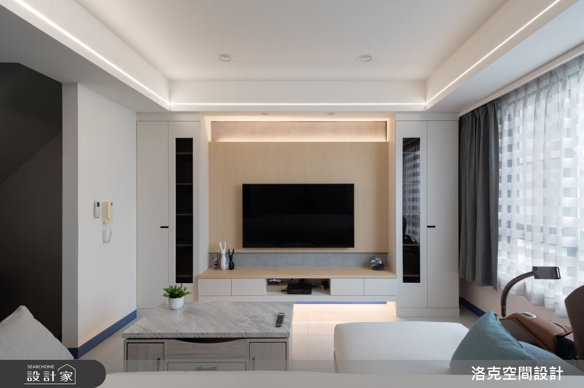 台南麻豆老屋新生! 25坪狹長型透天、淺色北歐風、暖調木質感，翻新熟齡...