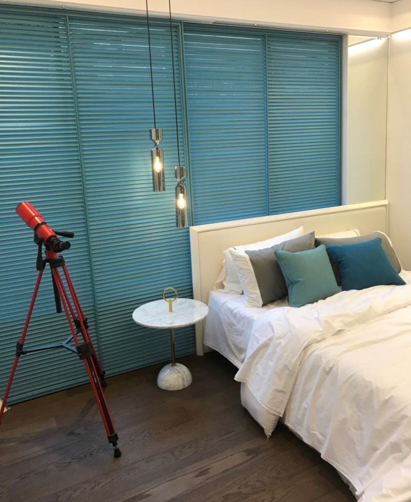 冷色系衝撞暖色系 營造幸福窩