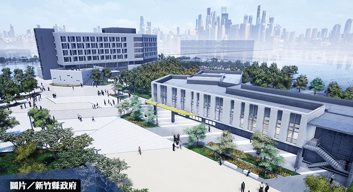 台科大進駐竹北 學區雙大樓動土