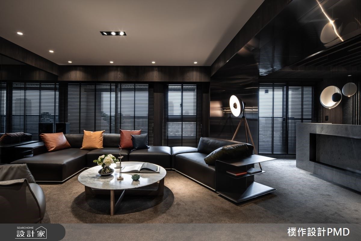 精品現代空間機能彈性化！今天當接待中心，明天變豪宅客廳也沒問題