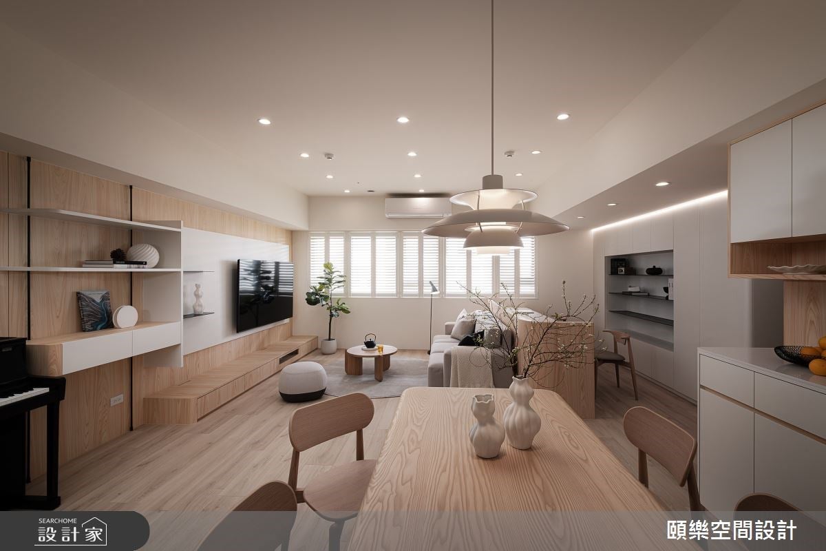 簡約風木系宅處處是玄機！全室低甲醛建材＆無醛處理，讓預售屋體現醫師...