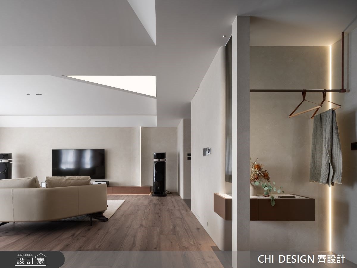 開闊動線和有機建材組隊！點燃 69 坪中古屋的一縷療癒清香