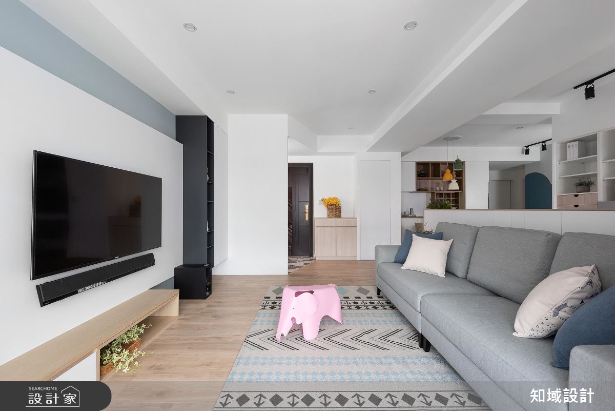 日光與大樑同行！輕甜北歐宅視野無限延展