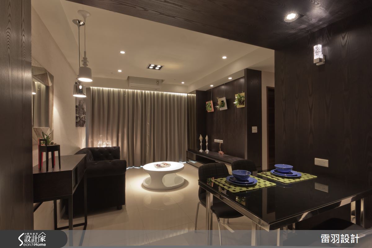 17 坪現代時髦精品小家 走進黑白復古電影風