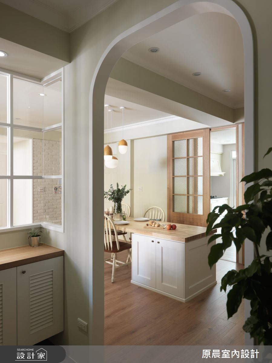 活化老屋空間感！26 坪鄉村風新婚宅的浪漫場景