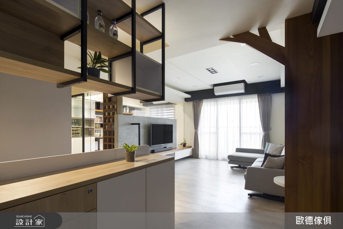 終結假日奔波！夫妻倆買下 40 坪 Loft宅，和孩子一起幸福成家！