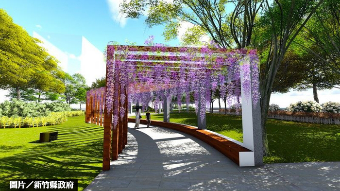 竹東台泥舊廠區 公園綠美化開工