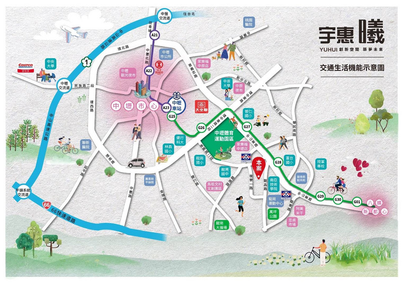 當下有便利 未來有前景 龍岡生活圈新案亮麗登場夯爆