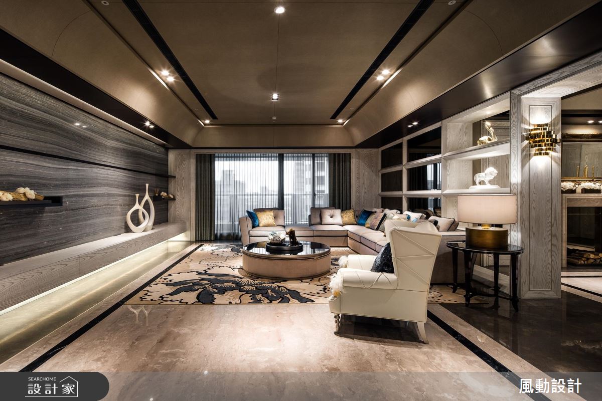 星級酒店式的奢華！新古典客廳、小精品臥室都給你