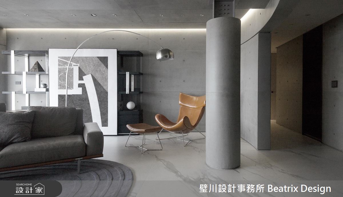 實踐空間減法術！植入白雲意象的簡約現代風宅邸