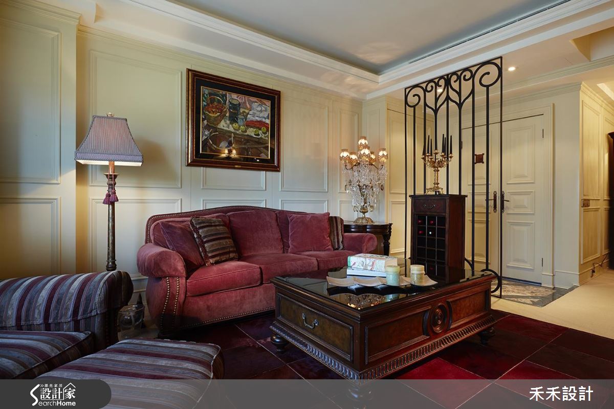 穿越時空當歐洲貴族！ 華麗齊聚 60 坪古典豪邸 