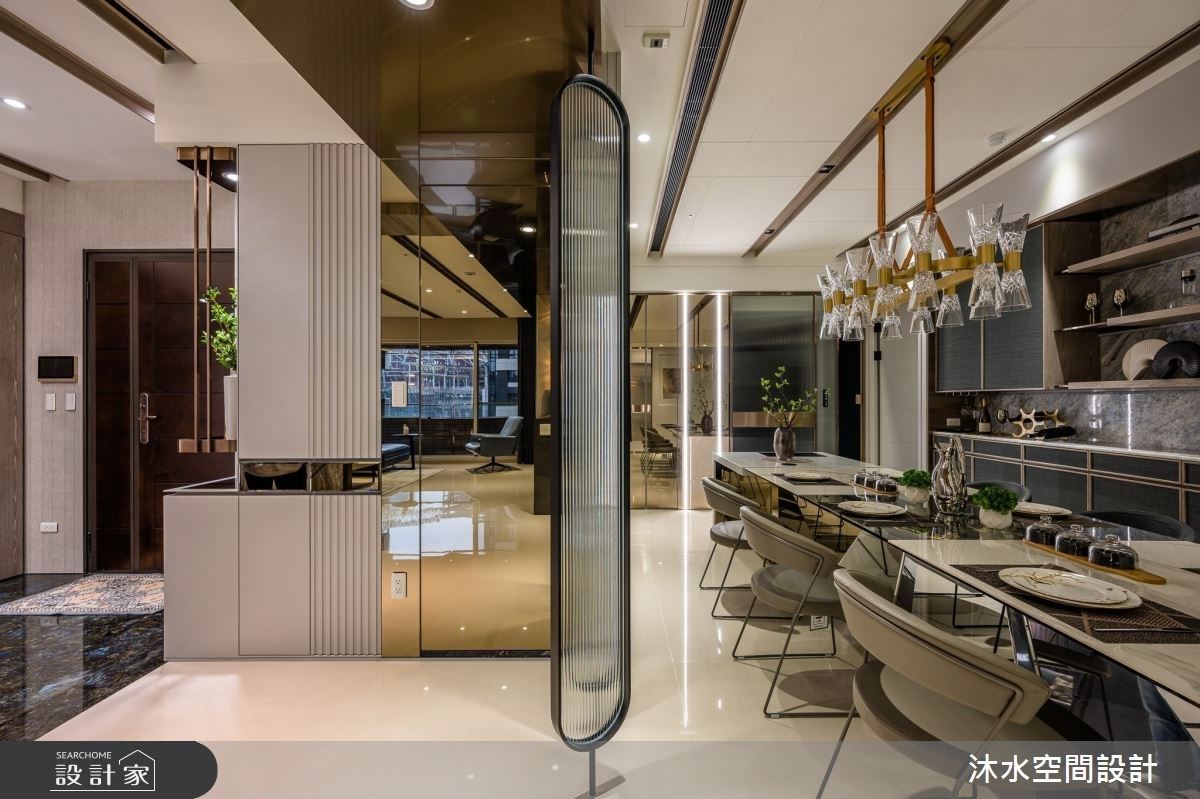 【TV】以異材堆疊空間層次 60坪混搭宅詮釋現代輕奢質感