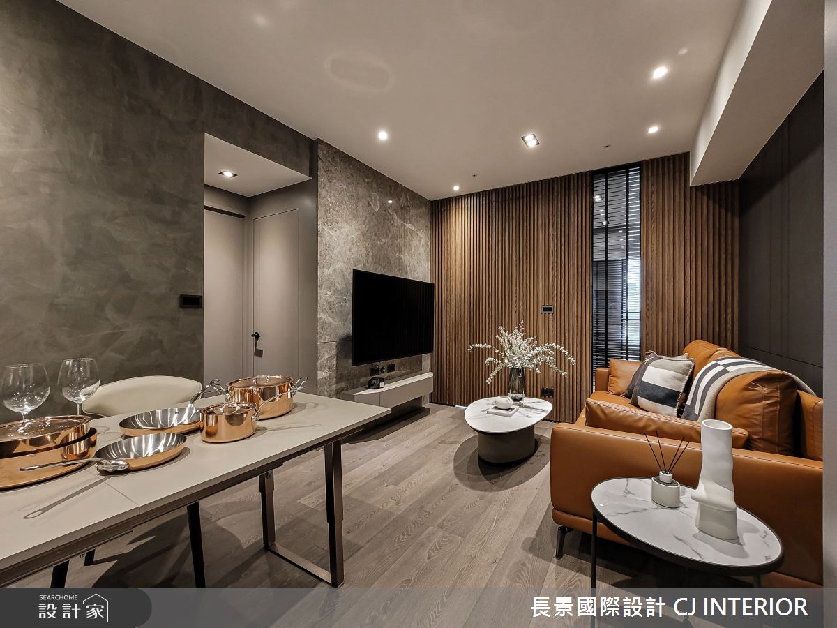 34坪與2狗1貓的最佳獨居生活！規劃精準動線與靈活異材質設計，創造好用...