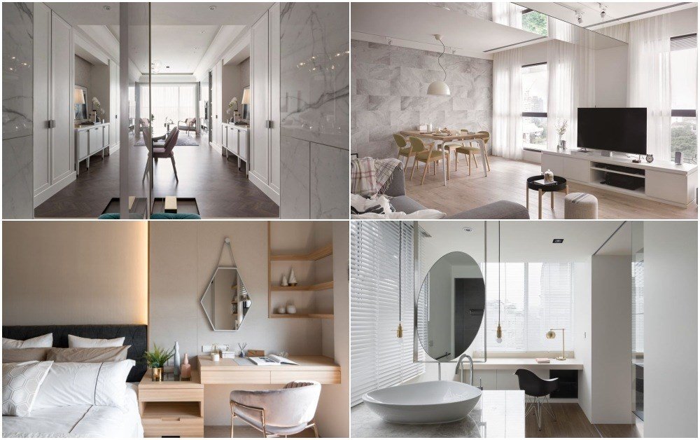 設計有意鏡！玄關ｘ客廳ｘ臥室鏡面設計，替居家生活空間帶來新視野