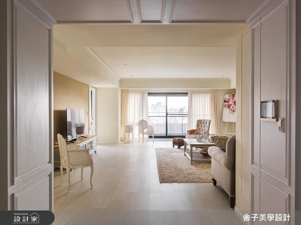 淨白、通透、好明亮！歸真返璞的美式風大宅 