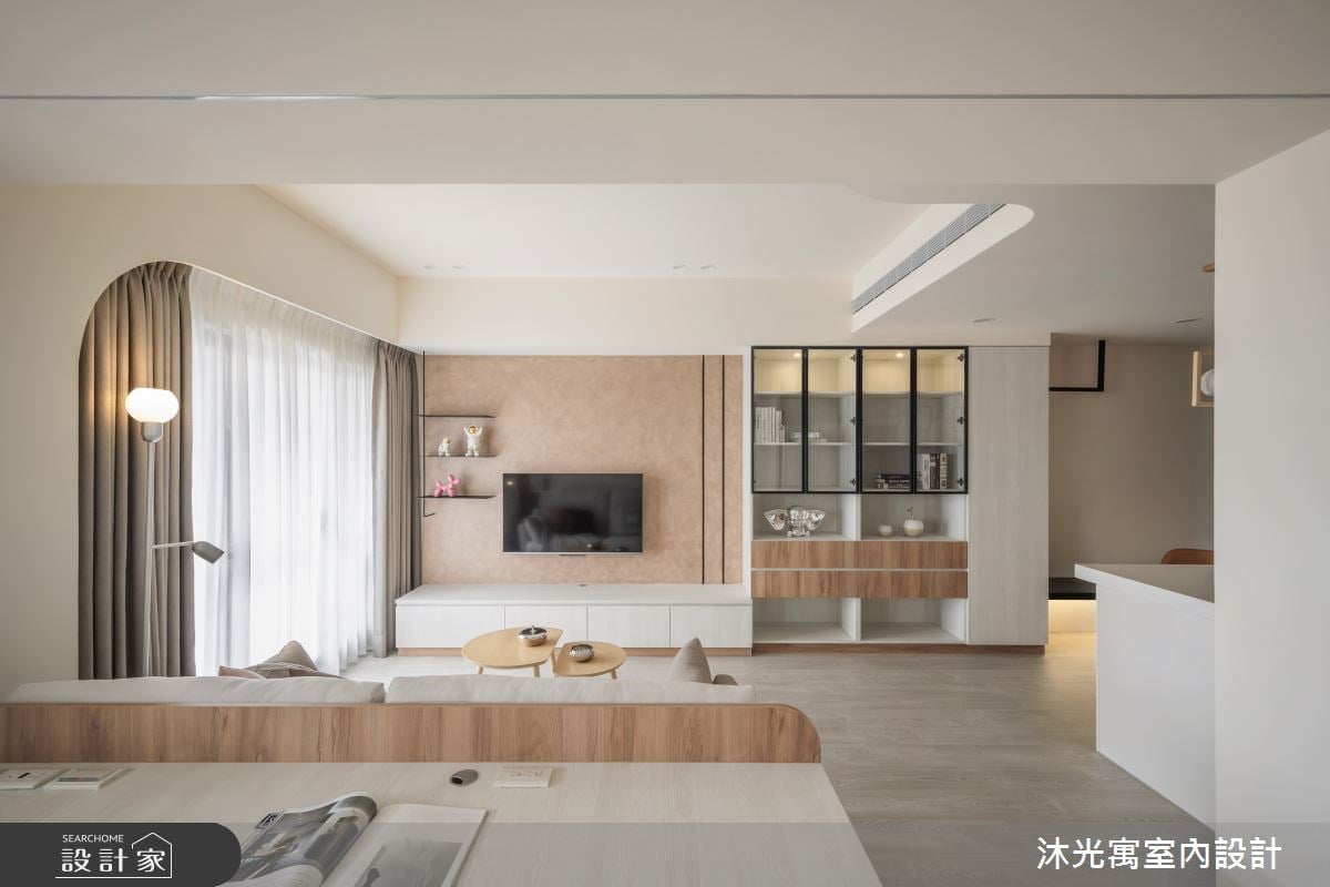 新家坪數較小該怎麼辦？從韓系奶油色著手，揭開明亮通透的開放式視野