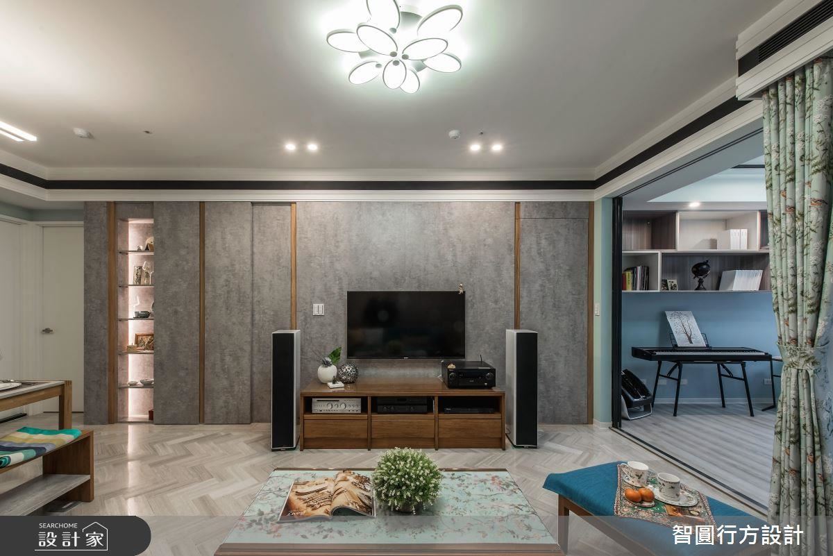 美式風情mix 清水模質地！變出有型有色混搭風度假宅