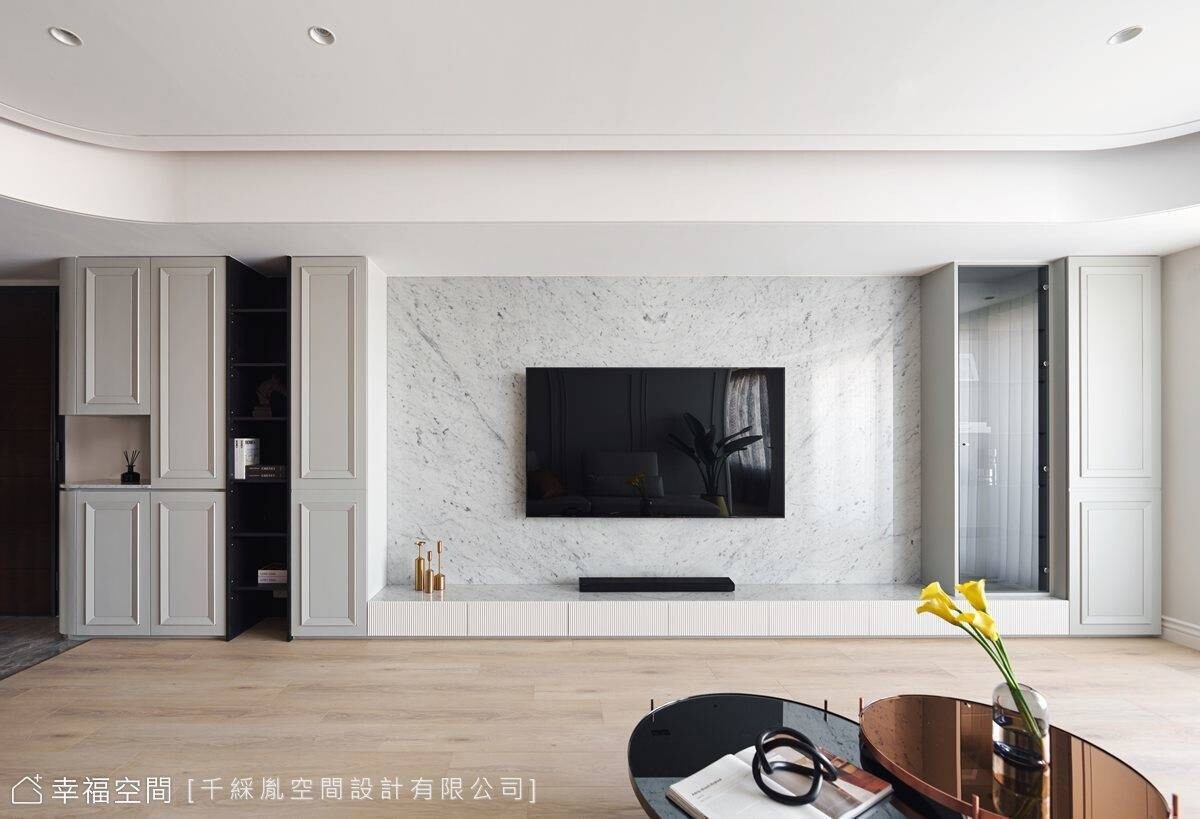 譜寫日光圓弧曲 靜享紓壓輕生活｜美式風｜45坪