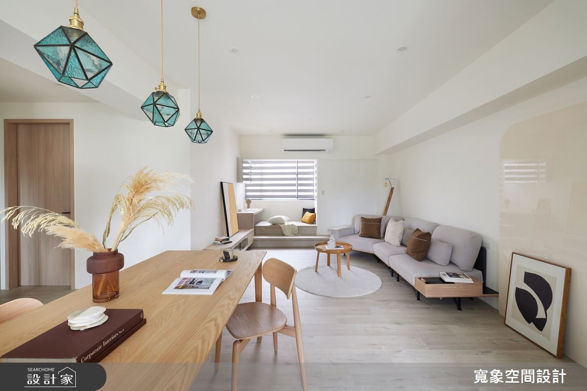 老屋翻新大成功！重調格局動線，拉開開闊視野，為一家四口創造家的遠景